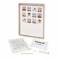 Продукт BABY ART  My Very First Year - Рамка за 12 снимки и отпечатък, естествено дърво - 1 - BG Hlapeta